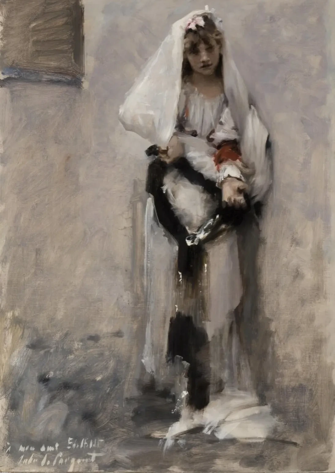La Jeune Mendiante, John Singer Sargent