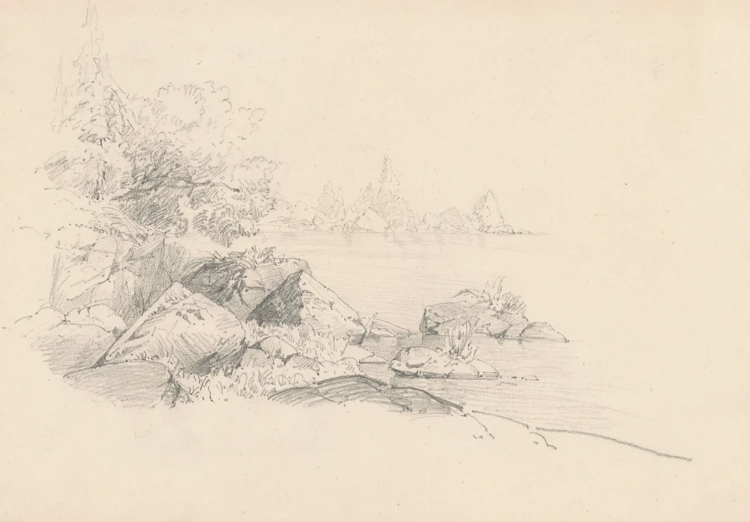 Lake Shore, John Singer Sargent