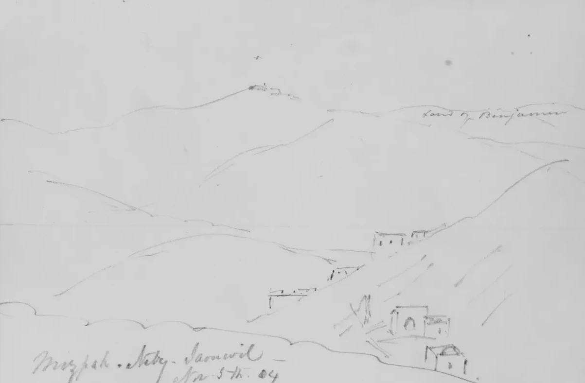 Land of Benjamin (from Sketchbook), John Singer Sargent