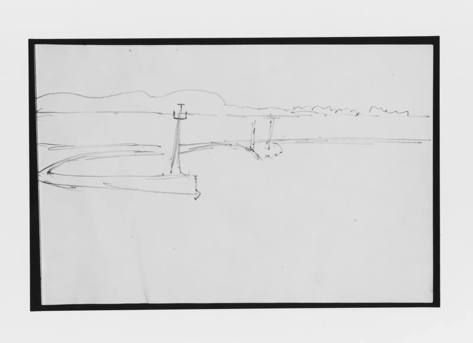 Landscape Study (from Sketchbook), John Singer Sargent
