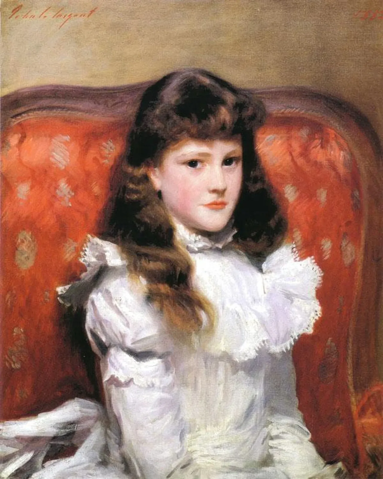 Miss Cara Burch (1878-1961), John Singer Sargent