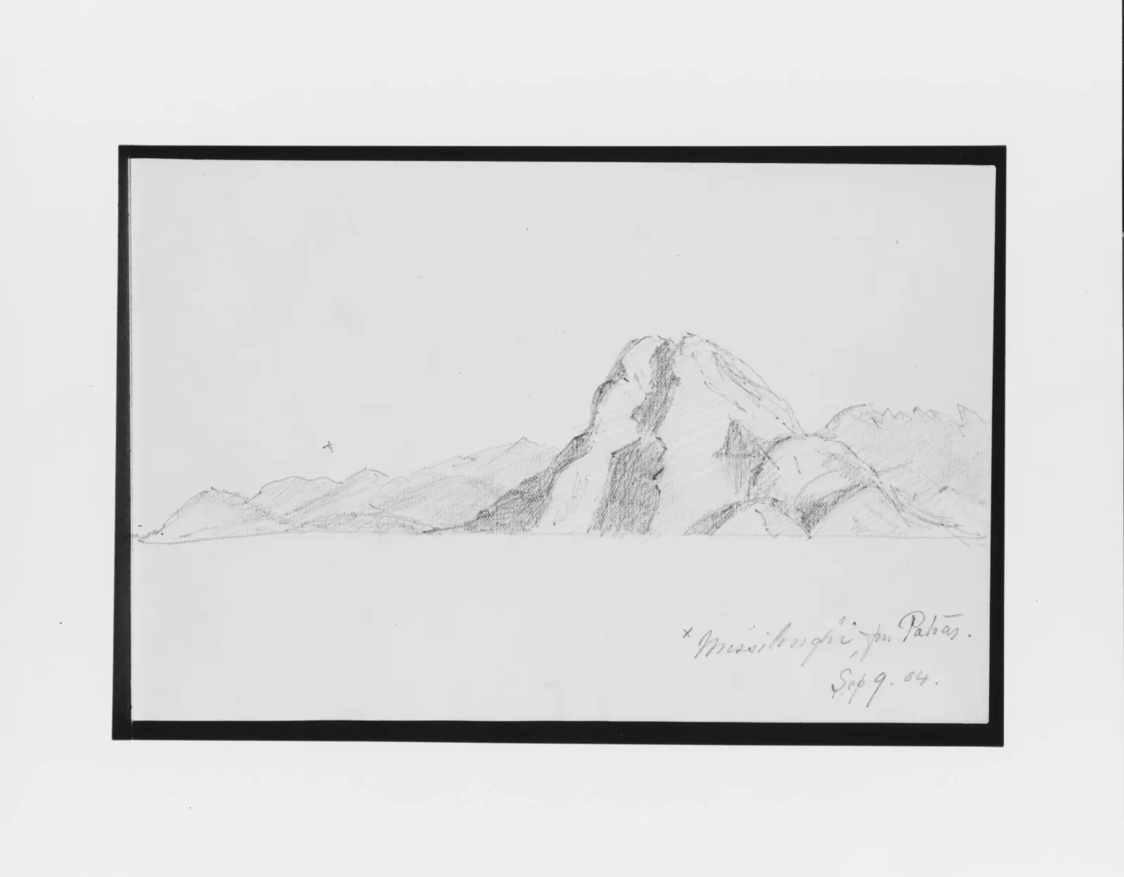 Missilonghi from Patras (from Sketchbook), John Singer Sargent