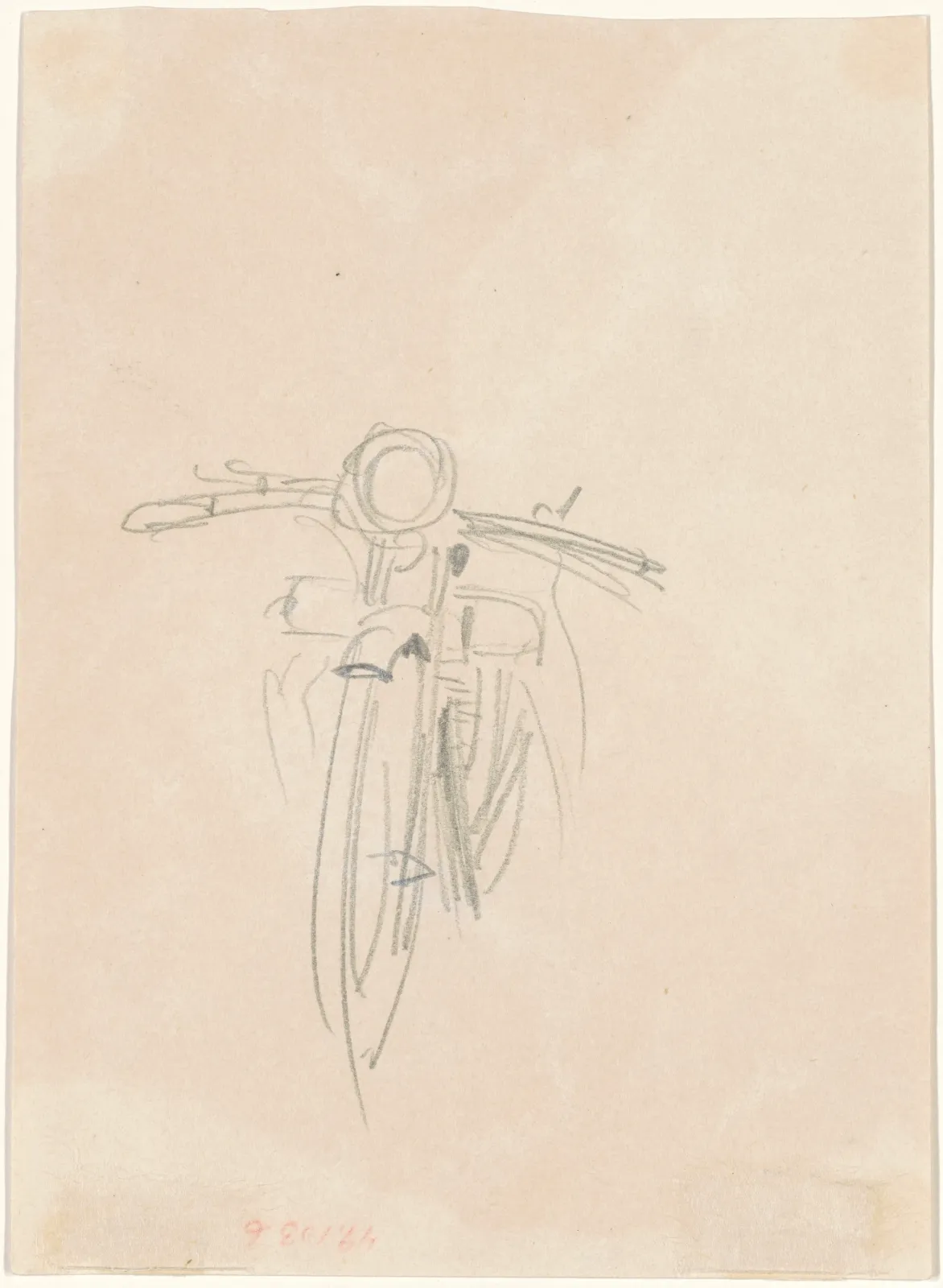 Motorcycle [verso], John Singer Sargent
