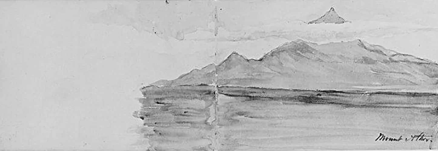 Mount Athos, 1904 (from Sketchbook), John Singer Sargent