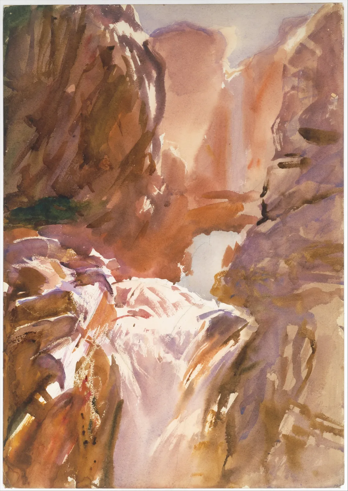 Mountain Torrent, John Singer Sargent