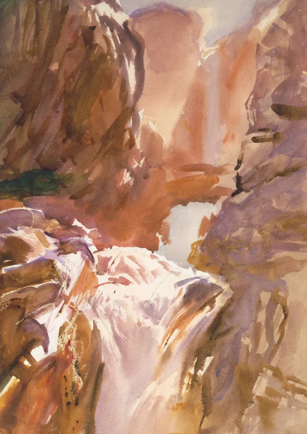 Mountain Torrent, John Singer Sargent