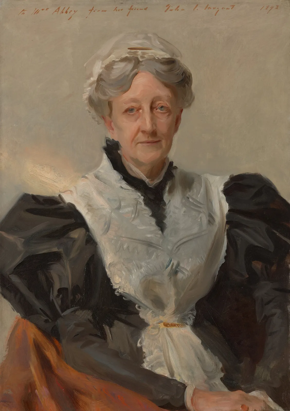 Mrs. Frederick Mead (Mary Eliza Scribner) (1822-1896), John Singer Sargent