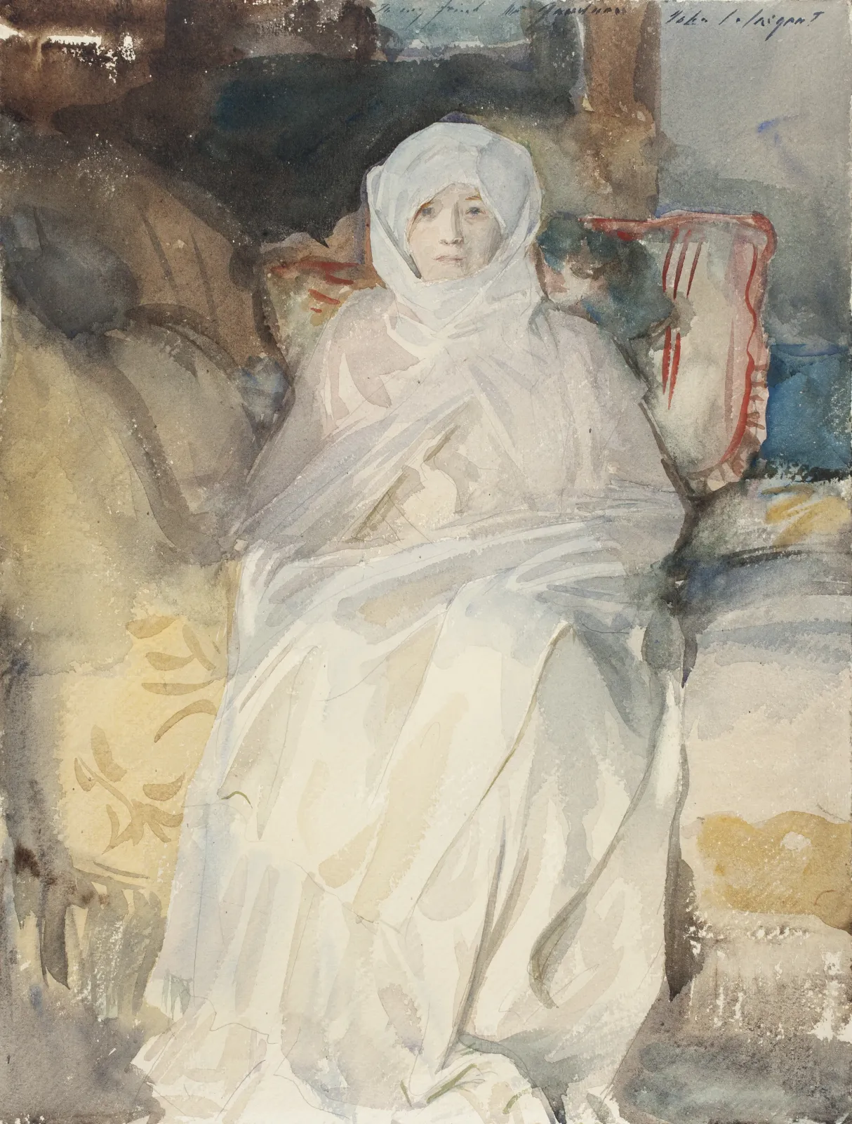 Mrs. Gardner in White, John Singer Sargent