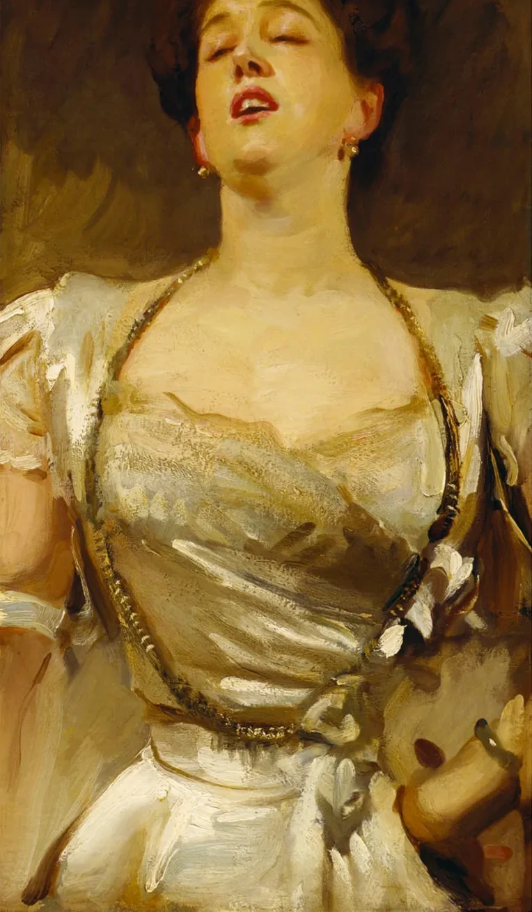 Mrs George Batten Singing, John Singer Sargent