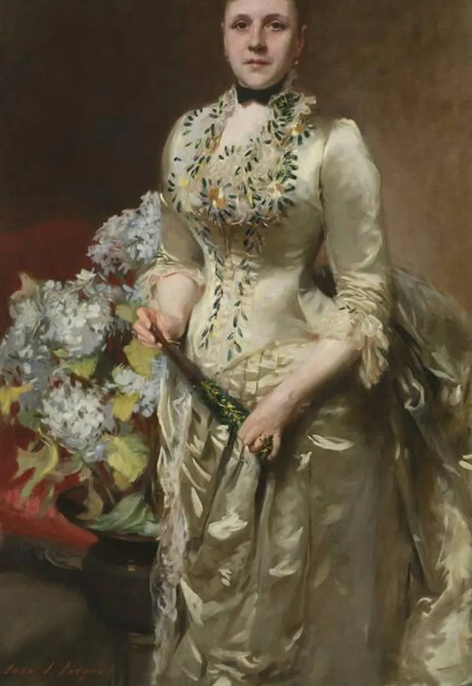 Mrs Jacob Wendell (Mary Barrett, 1832–1912), John Singer Sargent