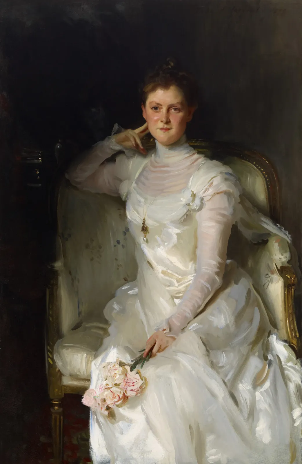 Mrs. Joshua Montgomery Sears (Sarah Choate Sears), John Singer Sargent