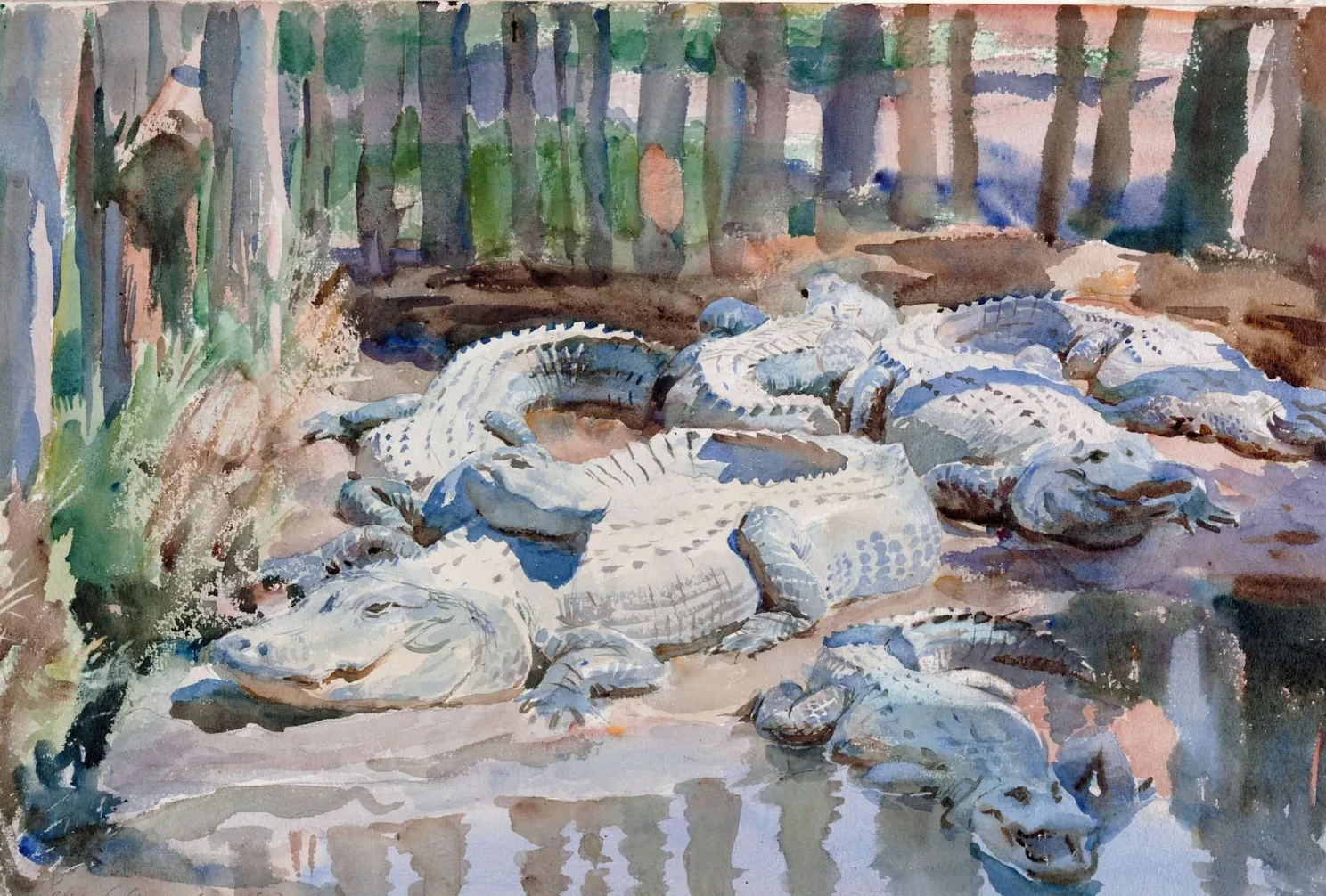 Muddy Alligators, John Singer Sargent