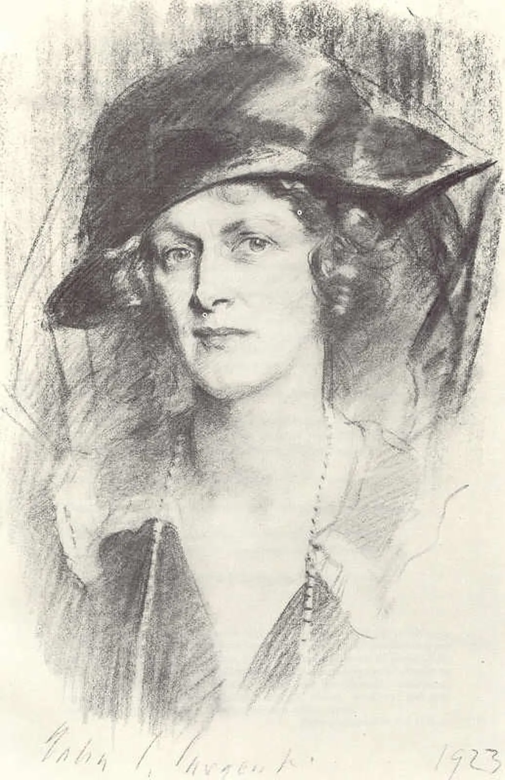 Nancy Astor, Viscountess Astor, John Singer Sargent