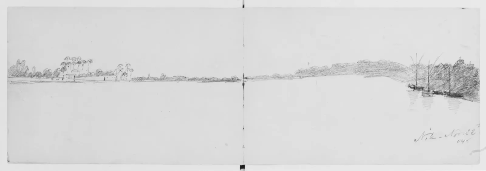Nile, 1904 (from Sketchbook), John Singer Sargent