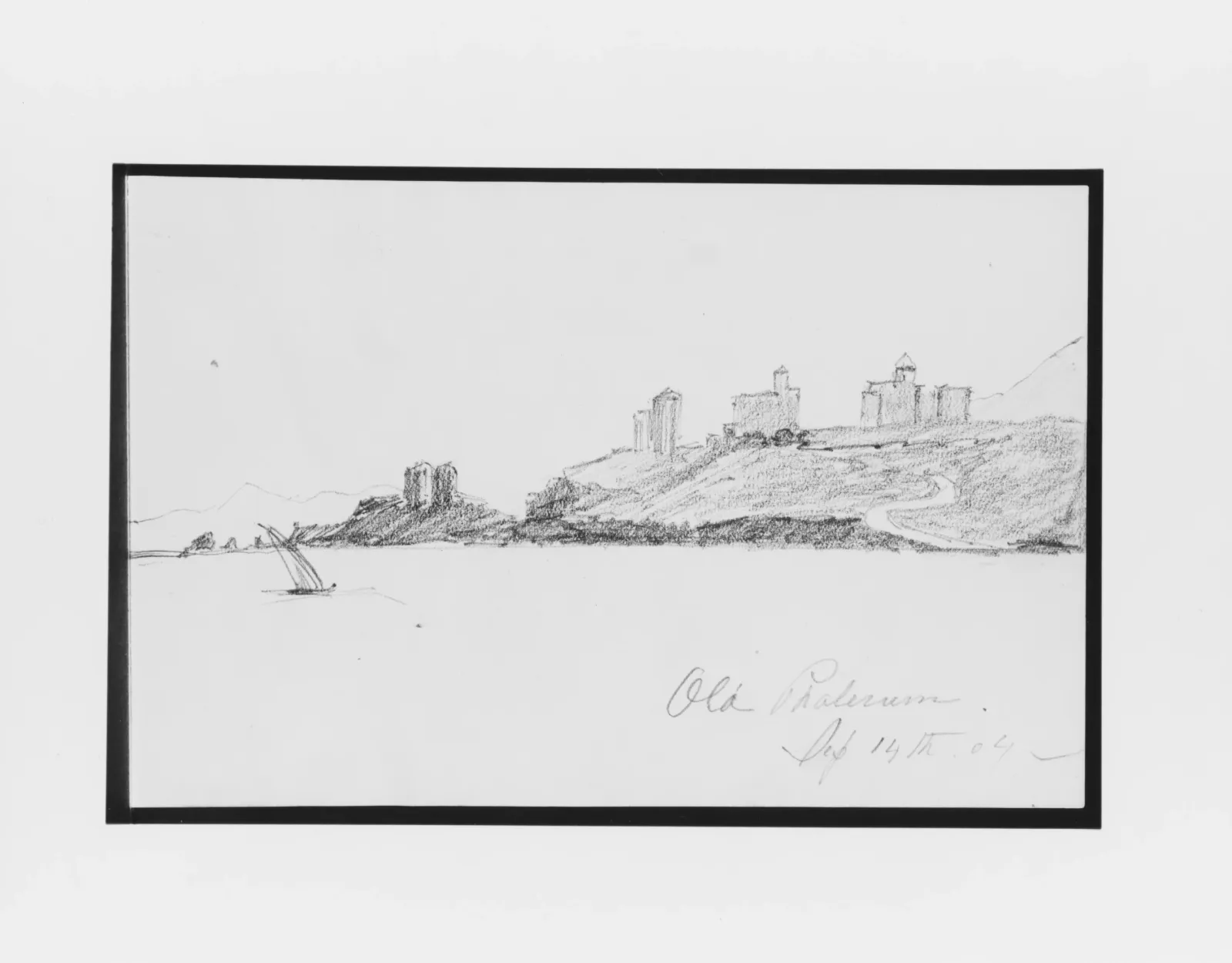 Old Phalerum (from Sketchbook), John Singer Sargent