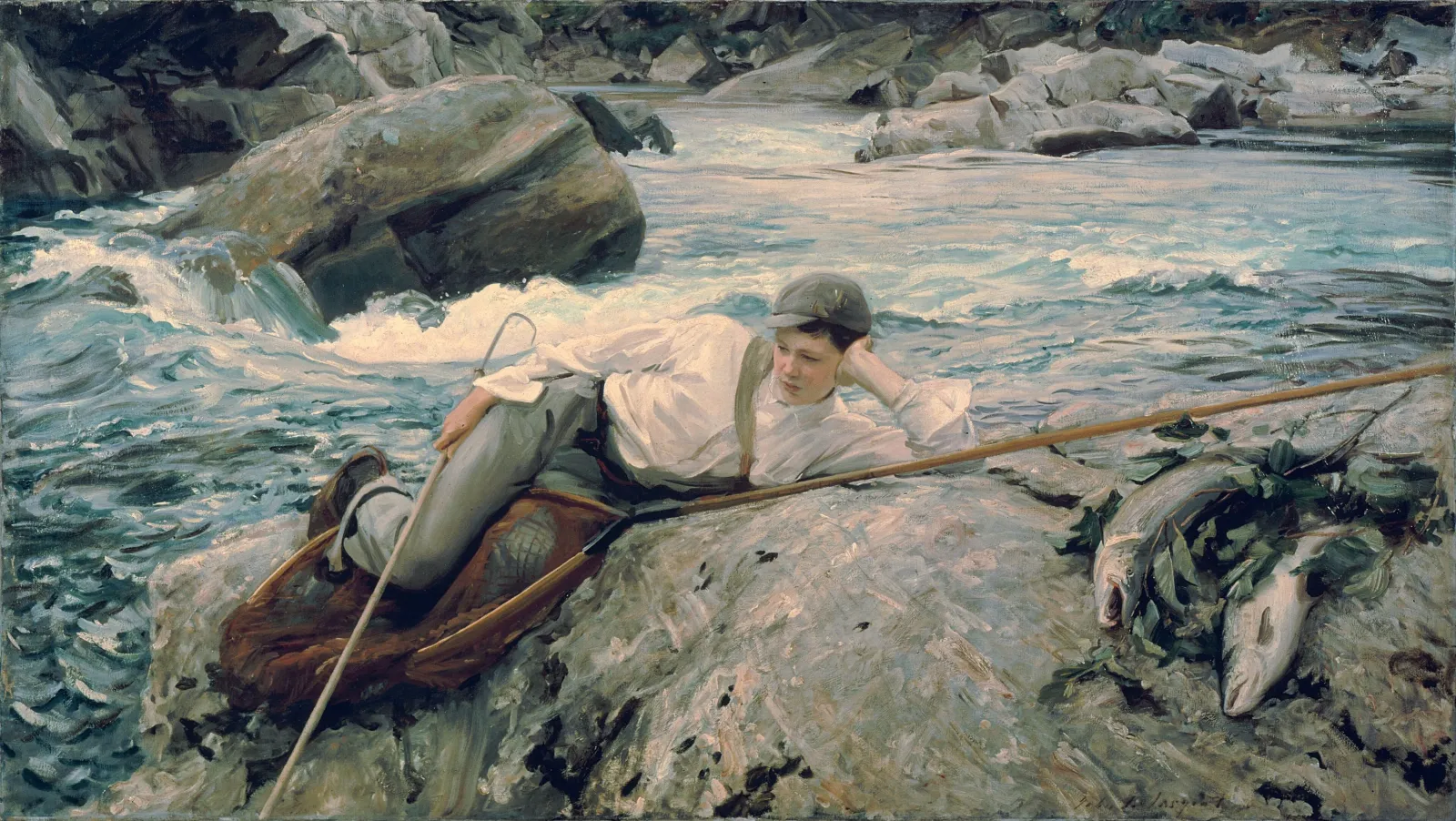 On His Holidays, Norway, John Singer Sargent