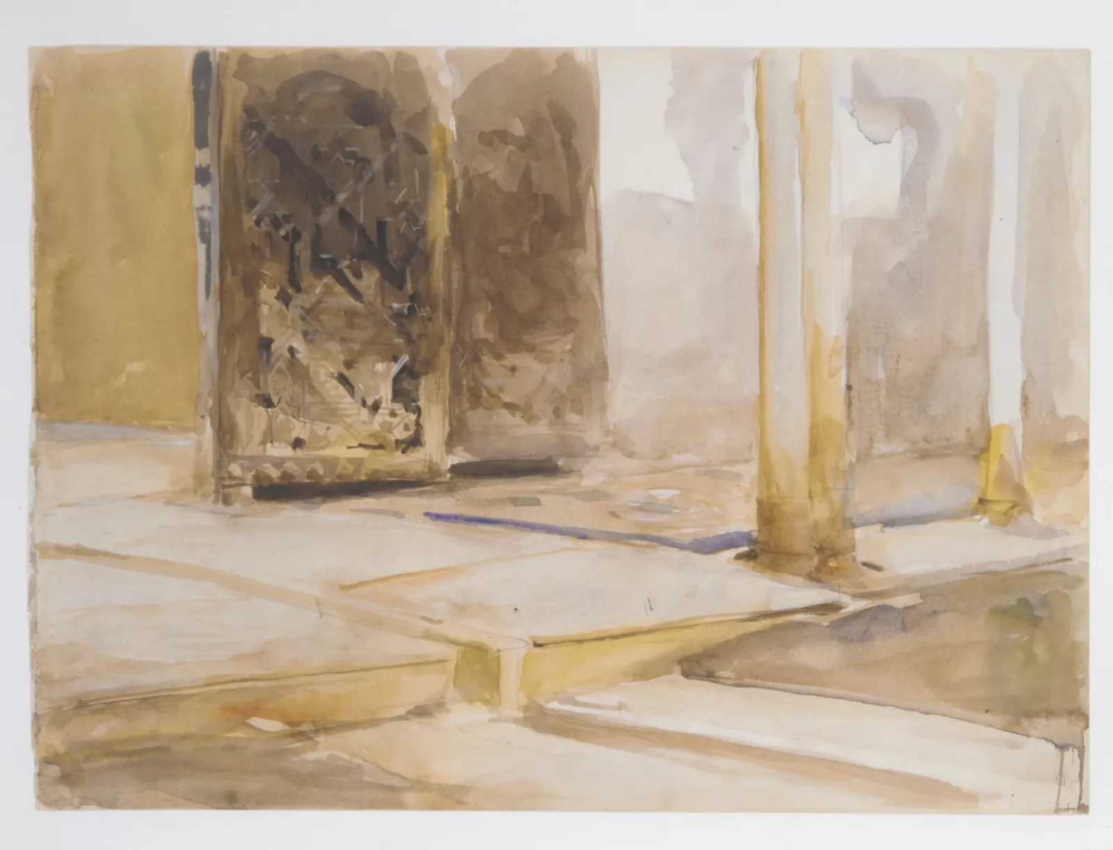 Patio de los Leones, Alhambra, John Singer Sargent
