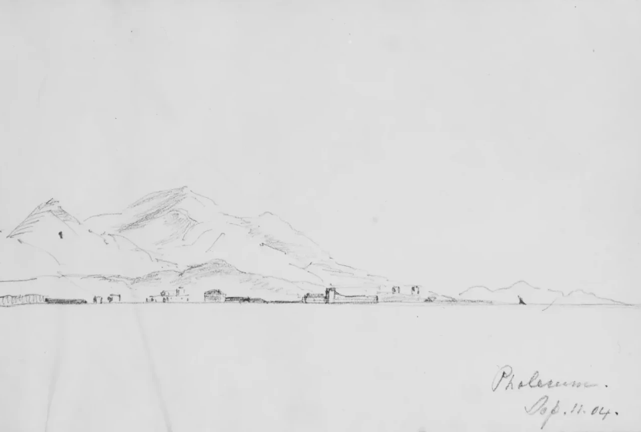 Phalerum (from Sketchbook), John Singer Sargent