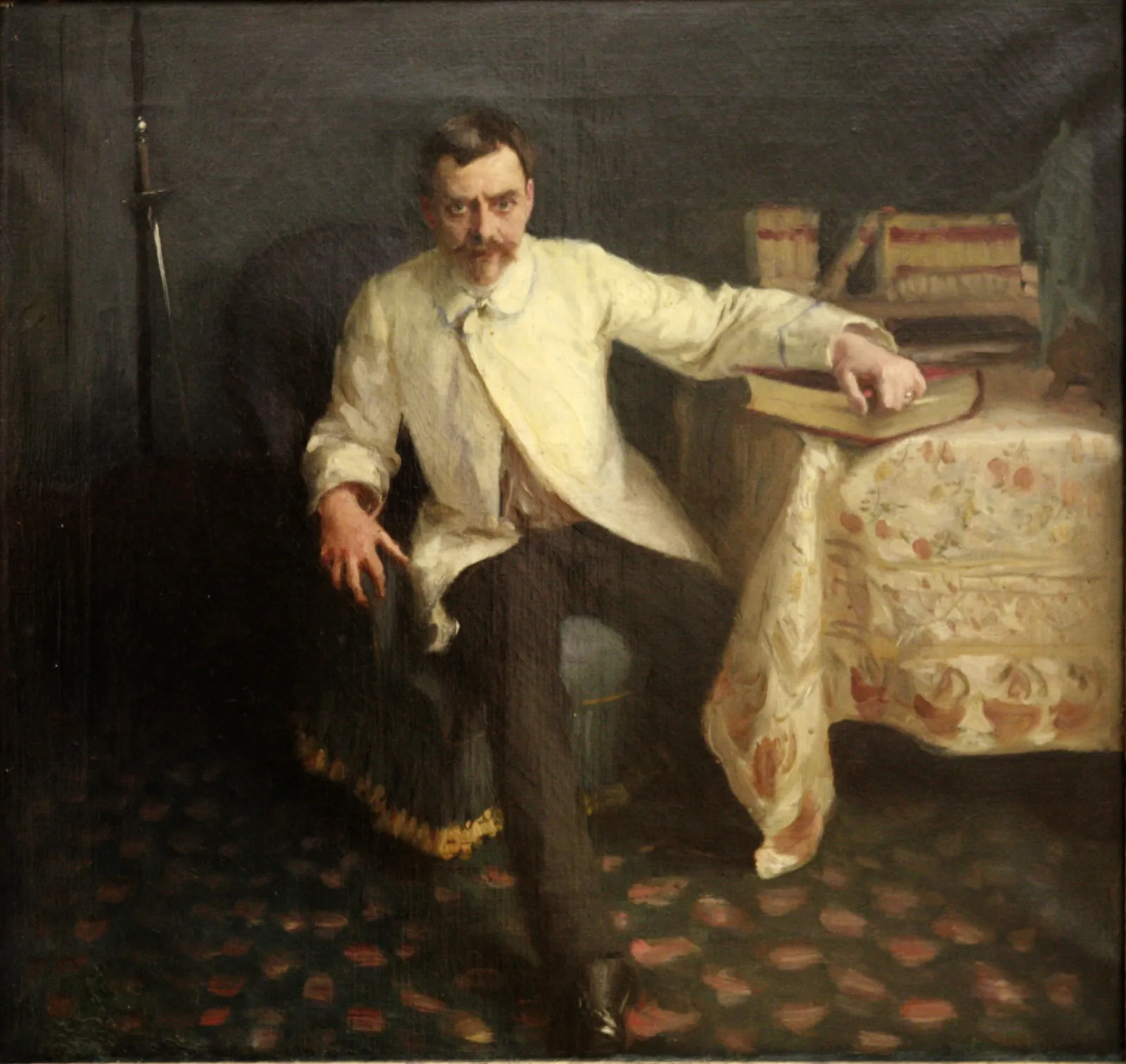Portrait du maître d'armes Arsène Vigeant, John Singer Sargent