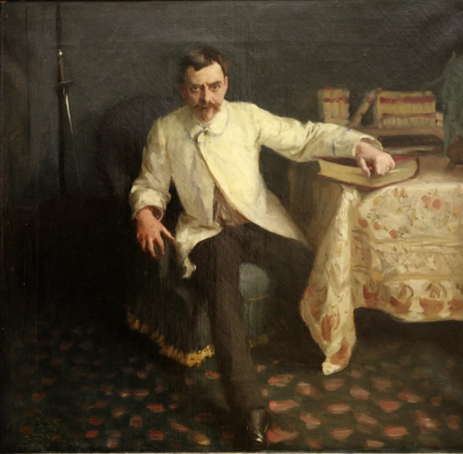 Portrait du maître d'armes Arsène Vigeant, John Singer Sargent