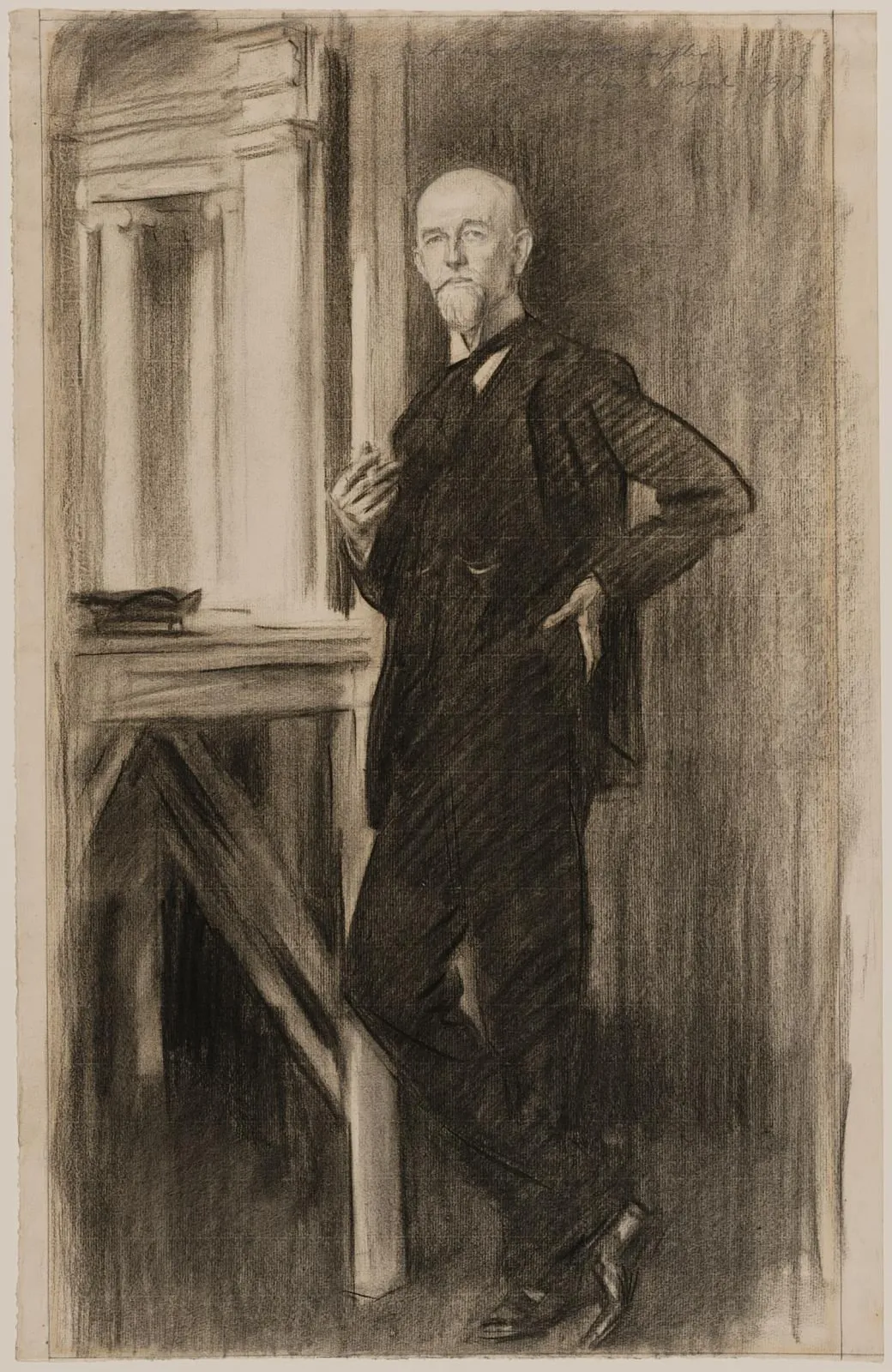 Portrait of Charles Martin Loeffler, John Singer Sargent