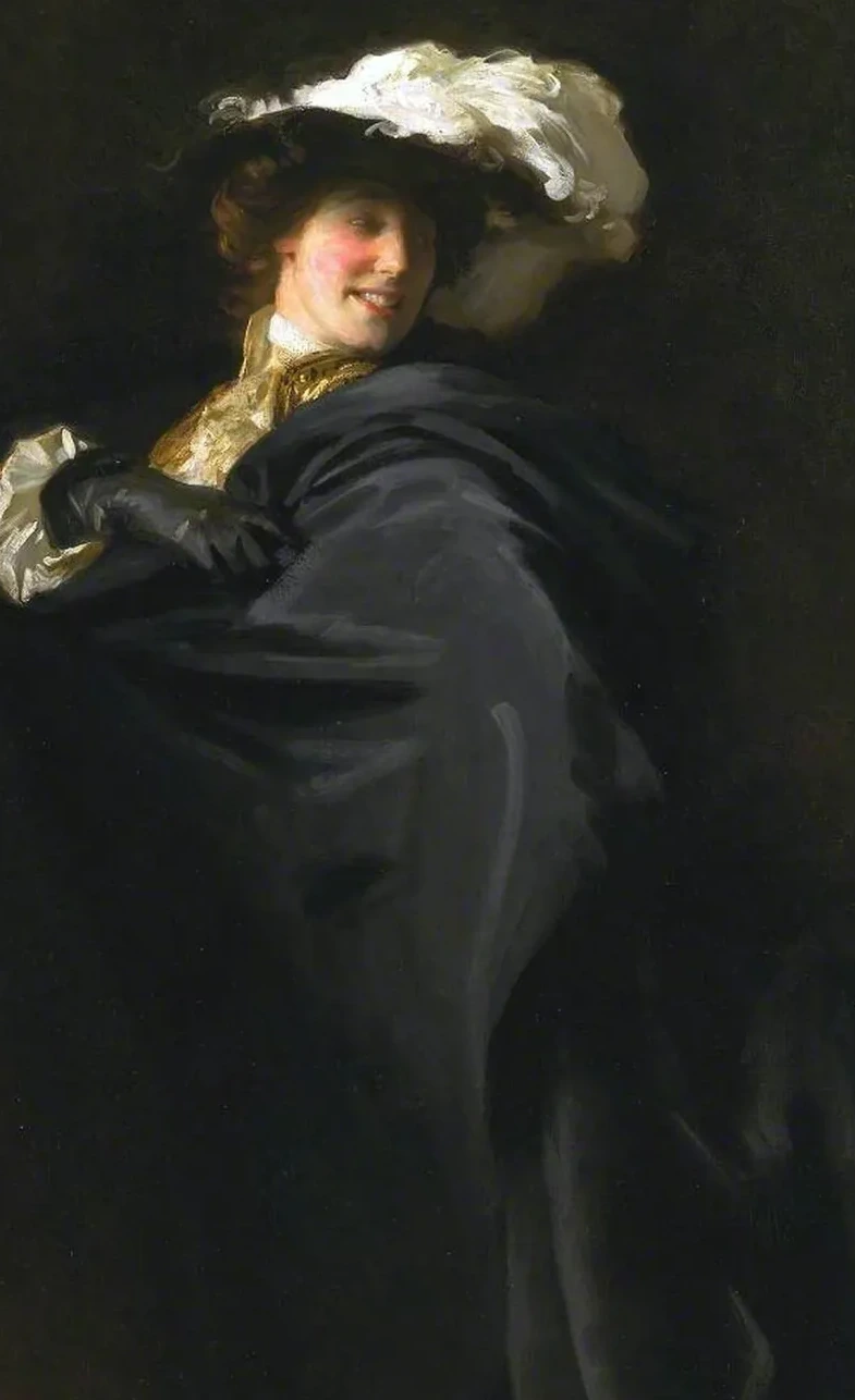Portrait of Ena Wertheimer: A Vele Gonfie, John Singer Sargent