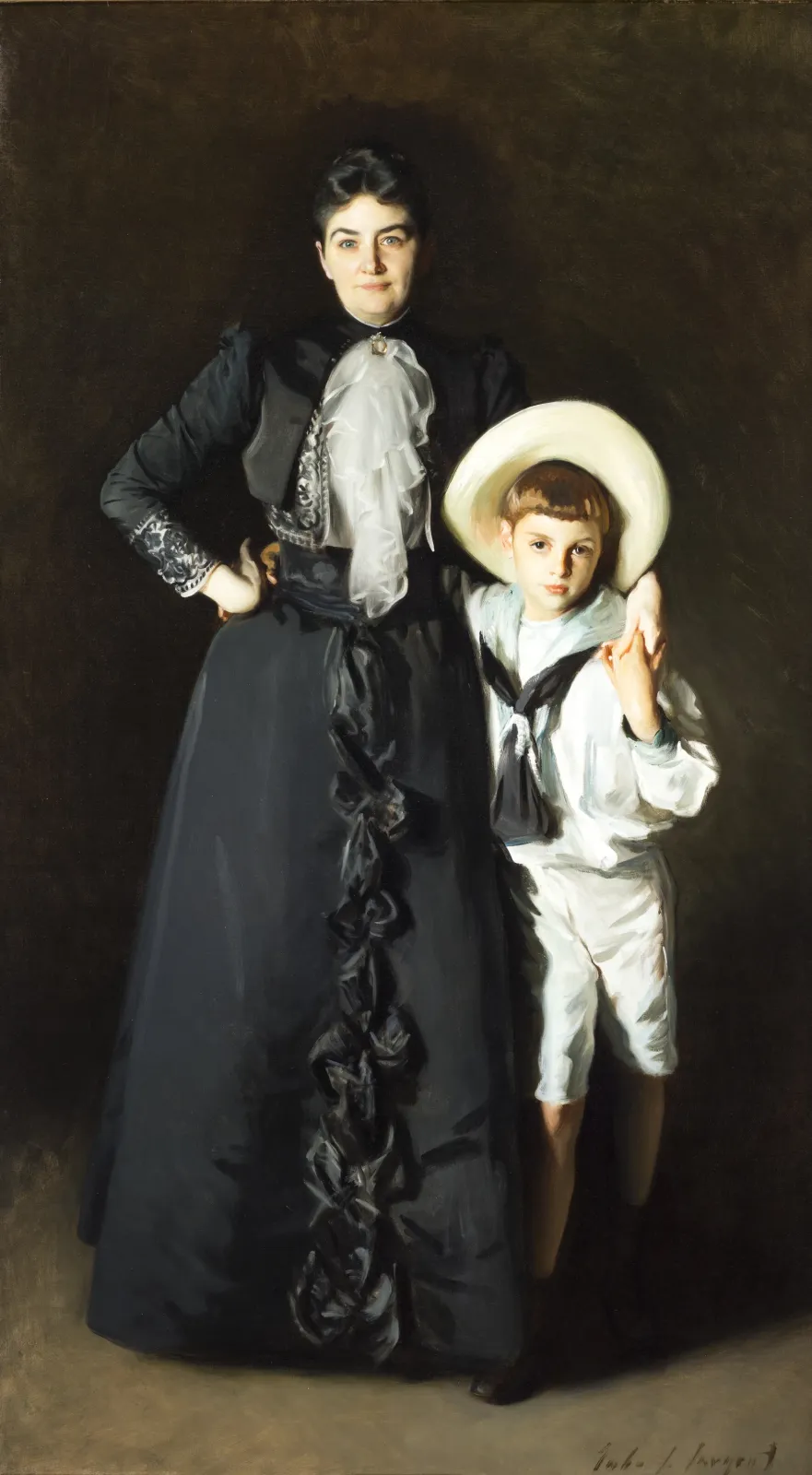 Portrait of Mrs. Edward L. Davis and Her Son, Livingston Davis, John Singer Sargent