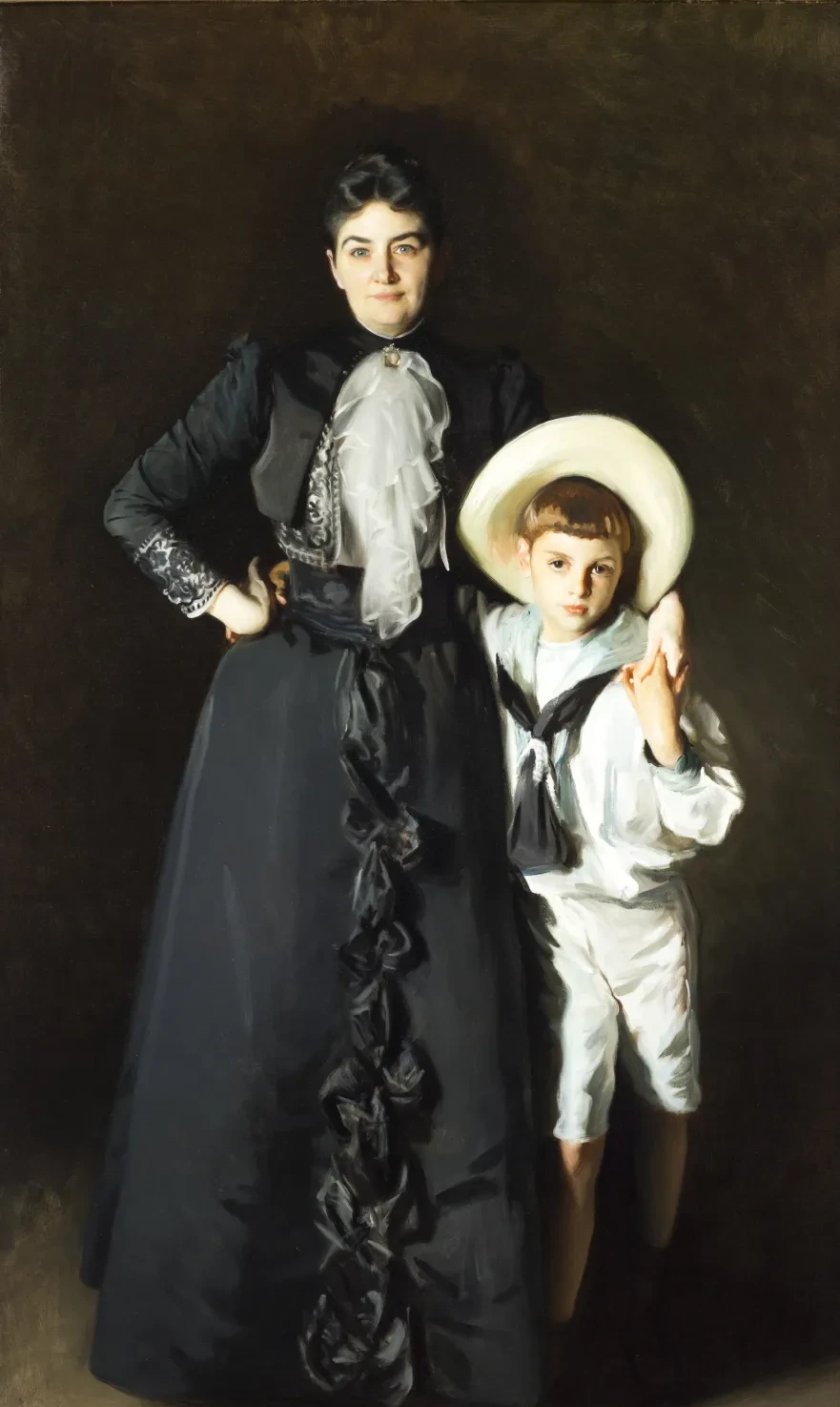 Portrait of Mrs. Edward L. Davis and Her Son, Livingston Davis, John Singer Sargent