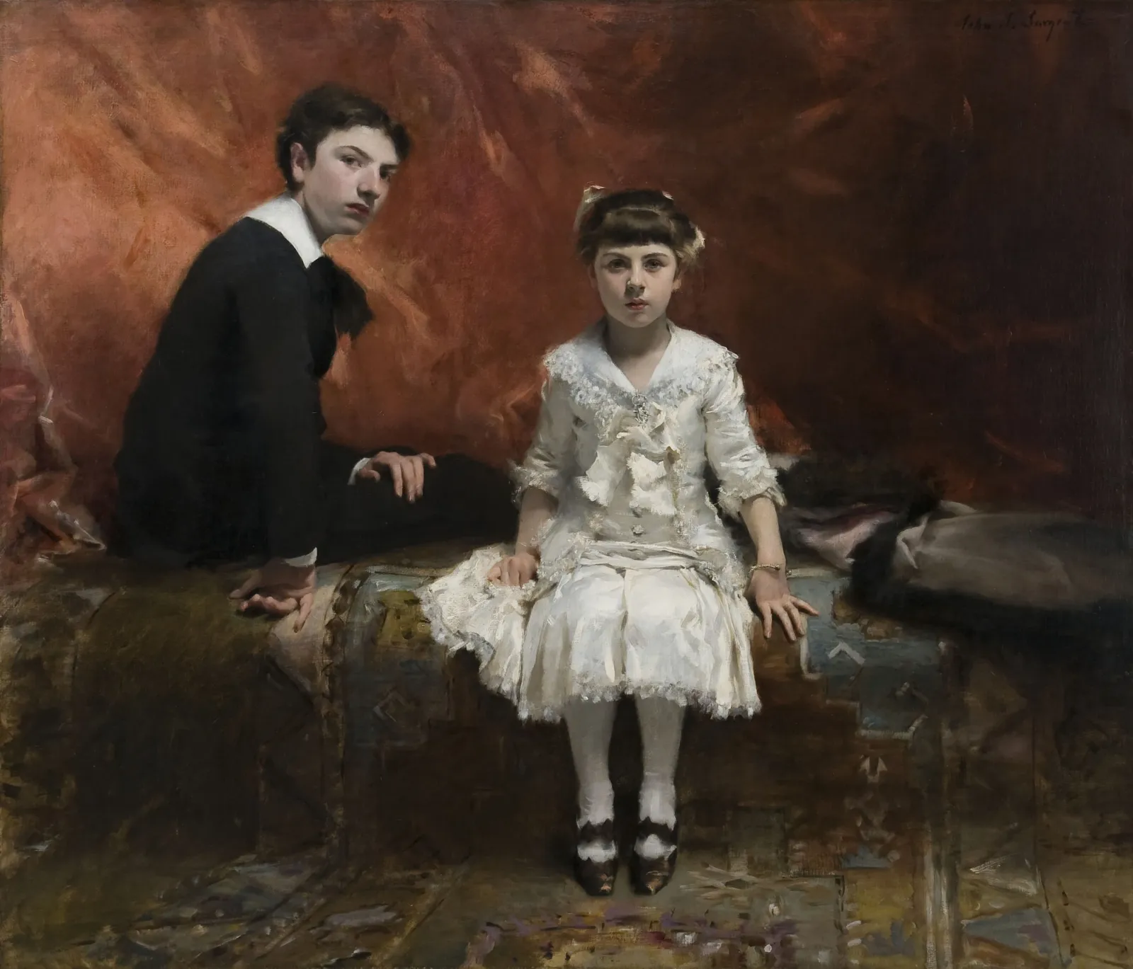 Portraits de M. Édouard Pailleron et de Mlle Marie-Louise Pailleron, John Singer Sargent