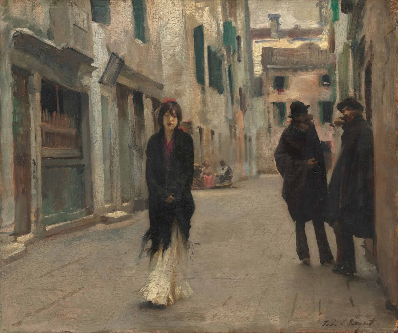 Rue à Venise, John Singer Sargent