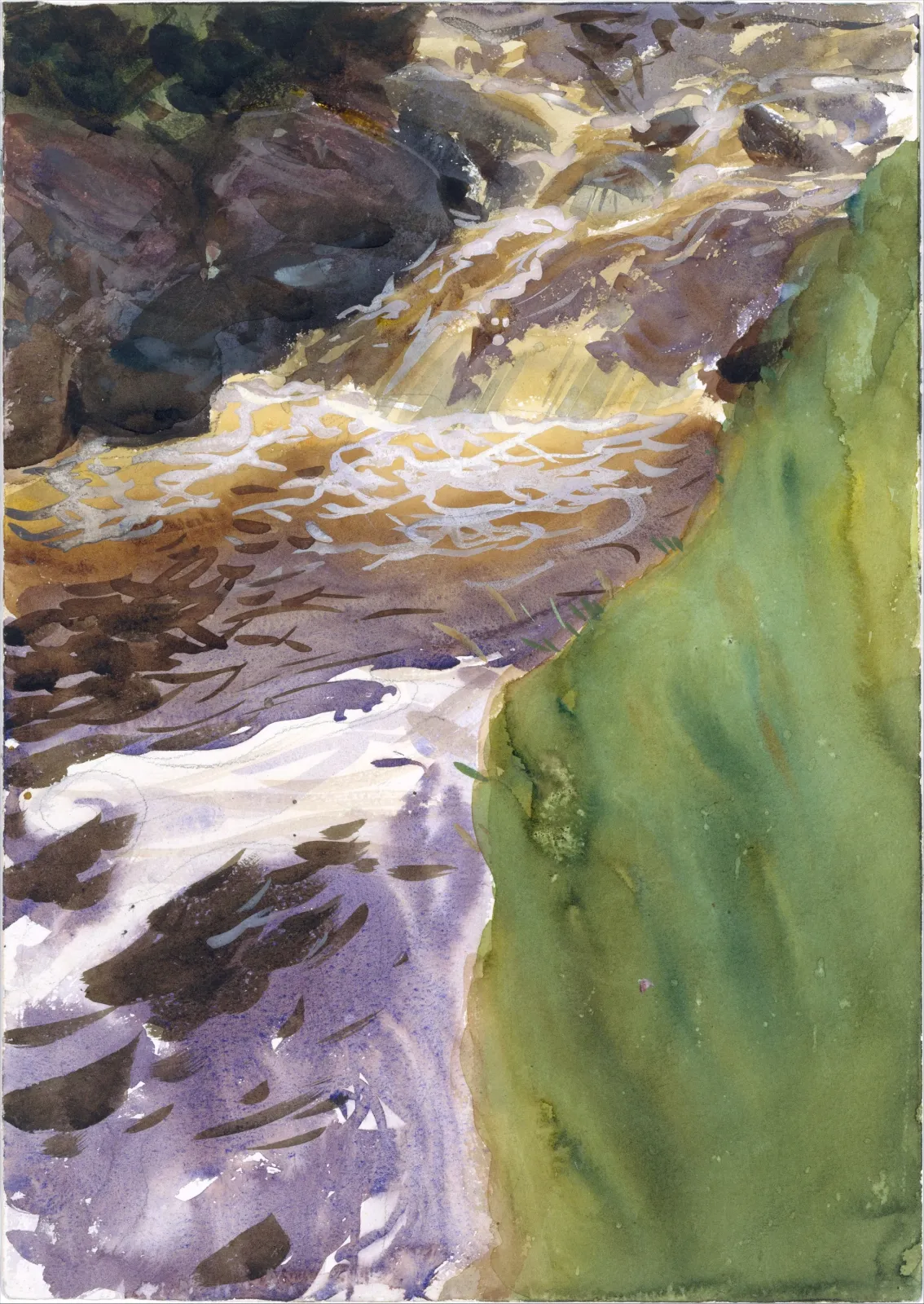 Rushing Water, John Singer Sargent