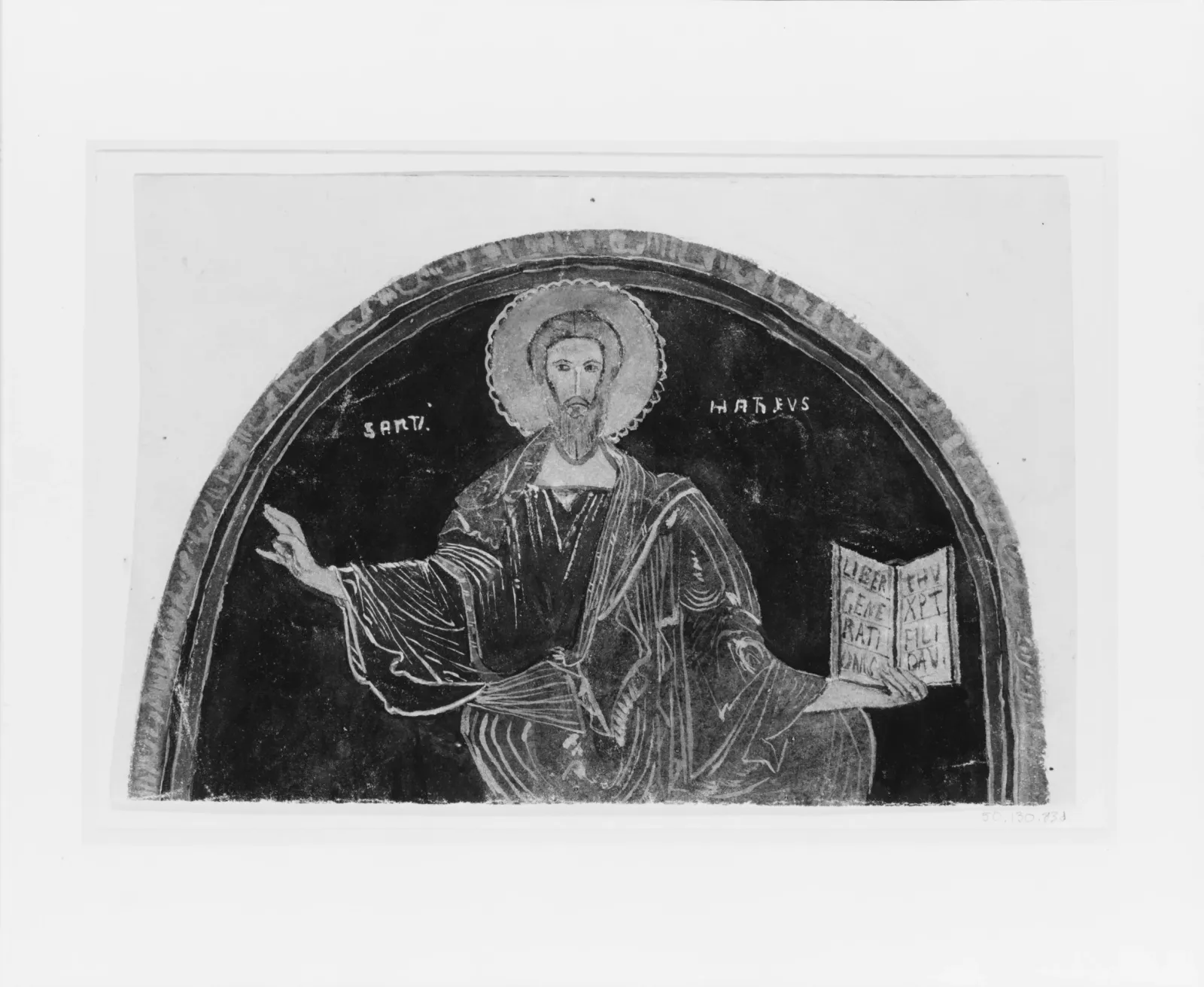 Saint Matthew, Mosaic, Cathedral, Salerno, John Singer Sargent
