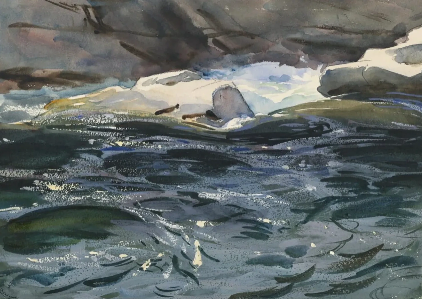 Salmon River, John Singer Sargent