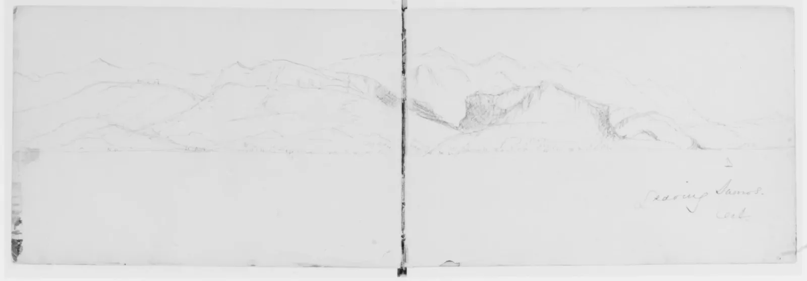 Samos, 1904 (from Sketchbook), John Singer Sargent