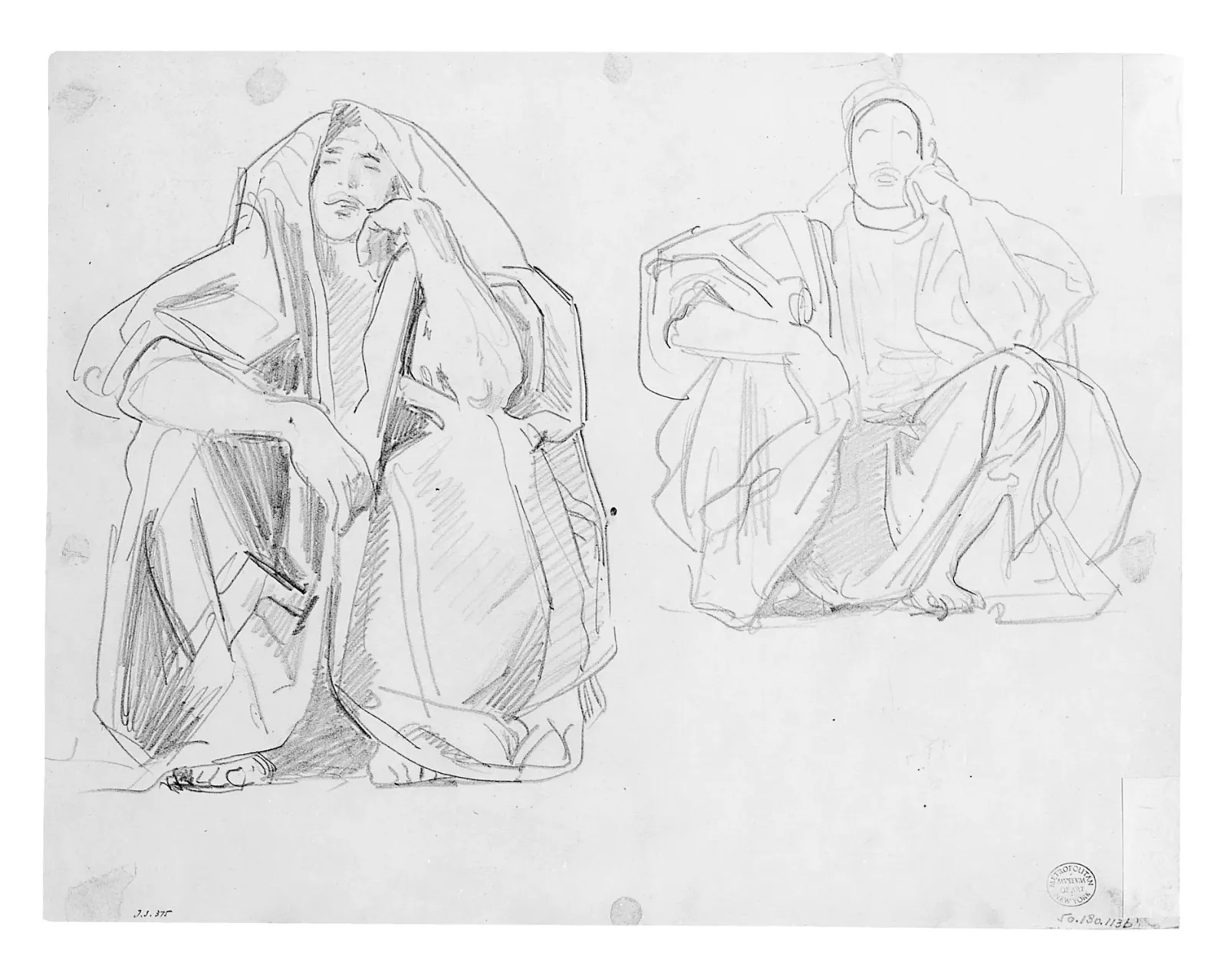 Seated Arabs, John Singer Sargent