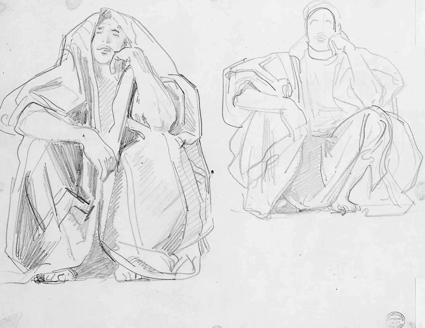 Seated Arabs, John Singer Sargent