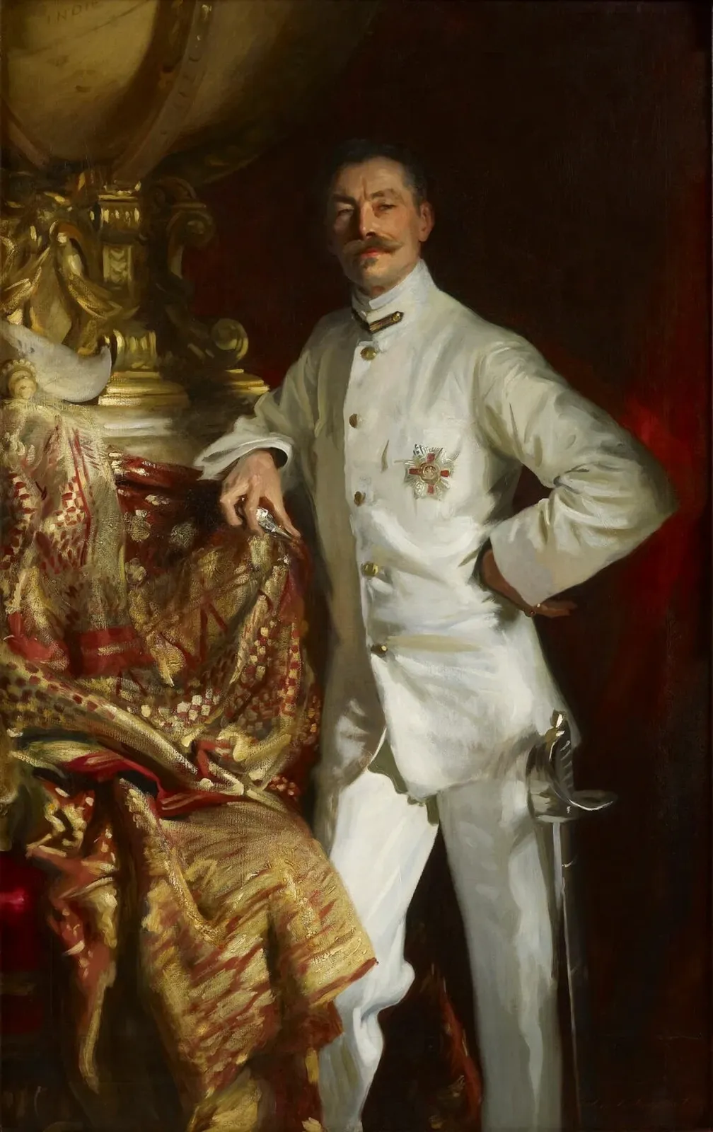 Sir Frank (Athelstane) Swettenham, John Singer Sargent