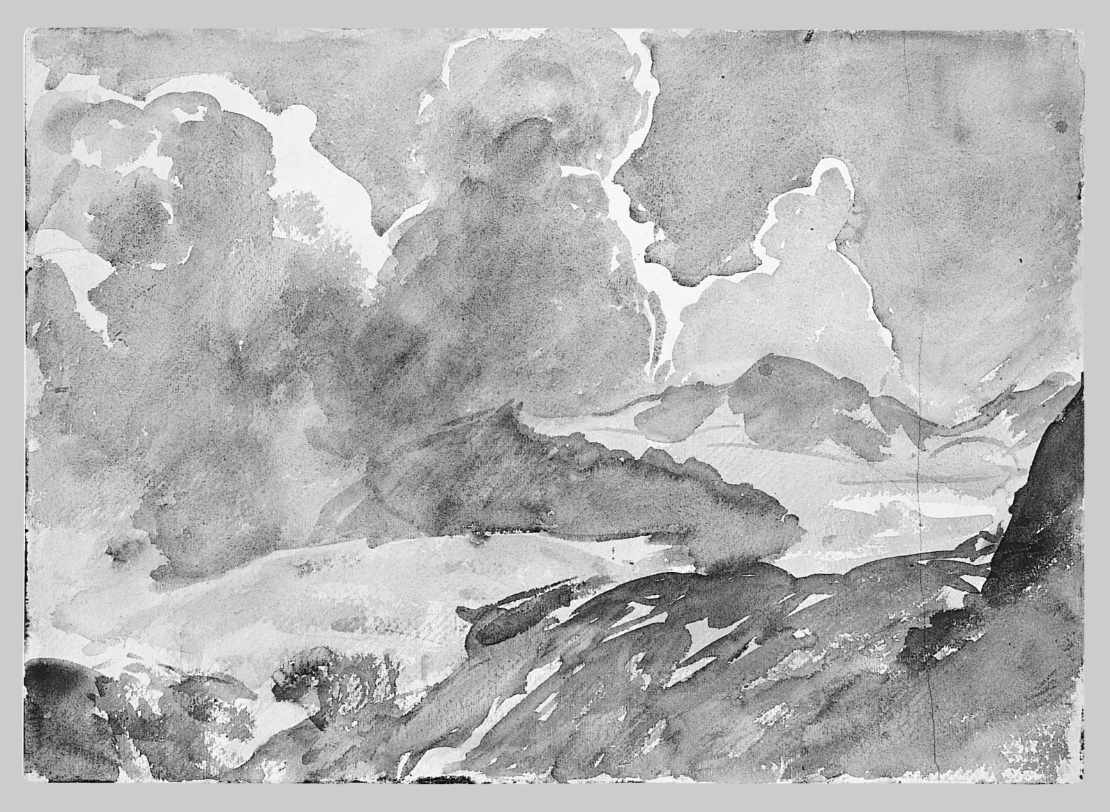 Sky and Mountains, John Singer Sargent