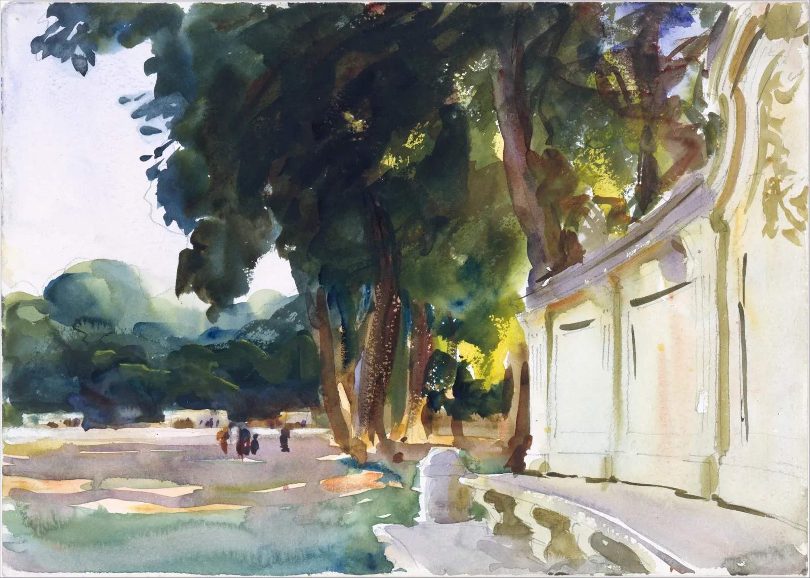 Spanish Midday, Aranjuez, John Singer Sargent