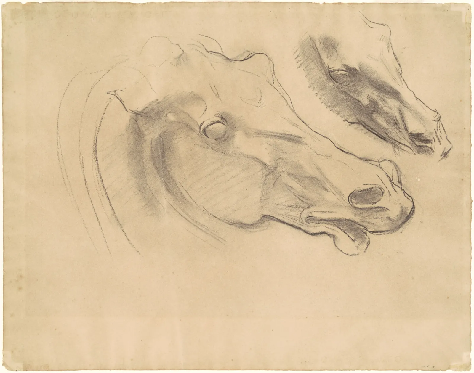 Studies for "Apollo in His Chariot with the Hours", John Singer Sargent