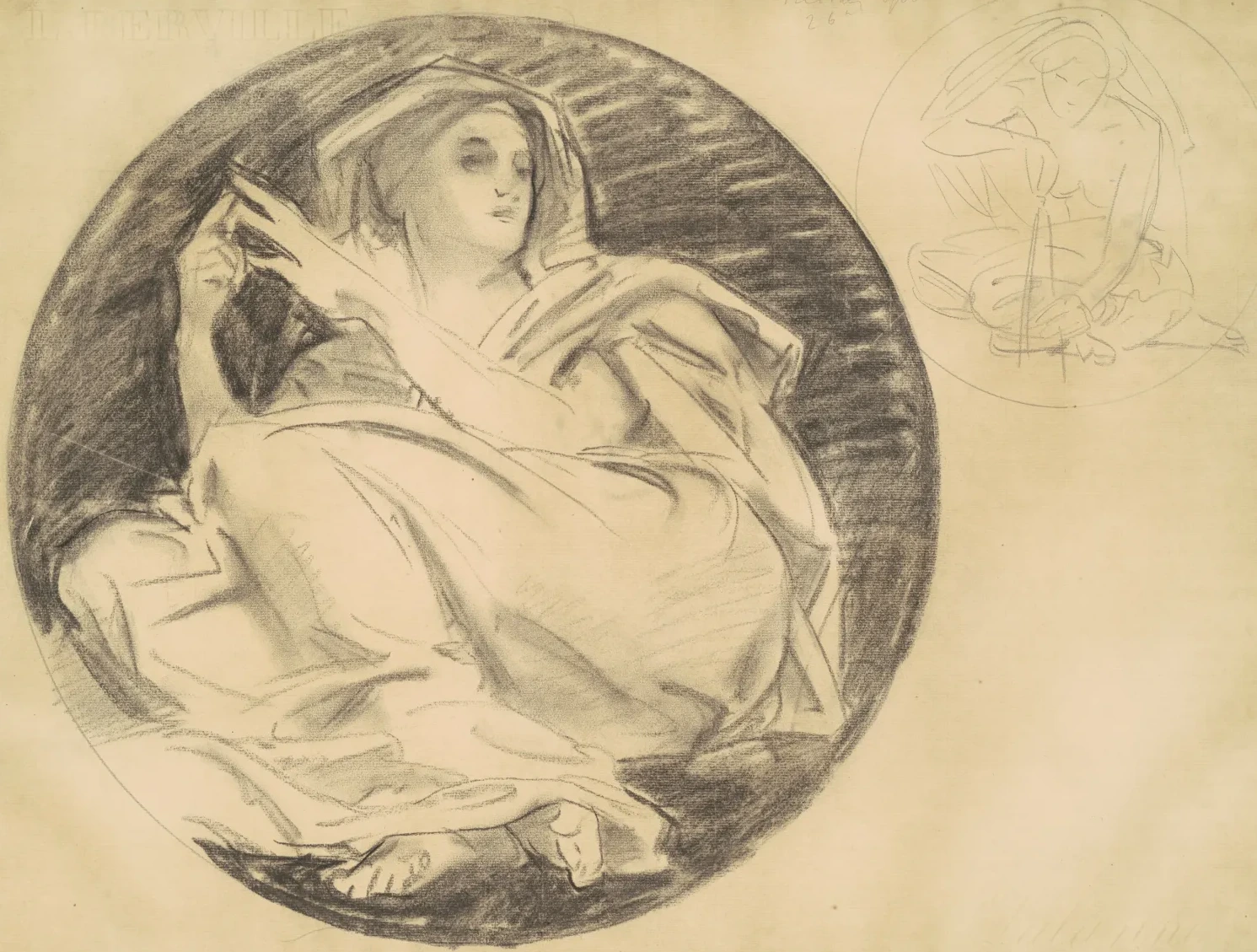 Studies for "Astronomy", John Singer Sargent