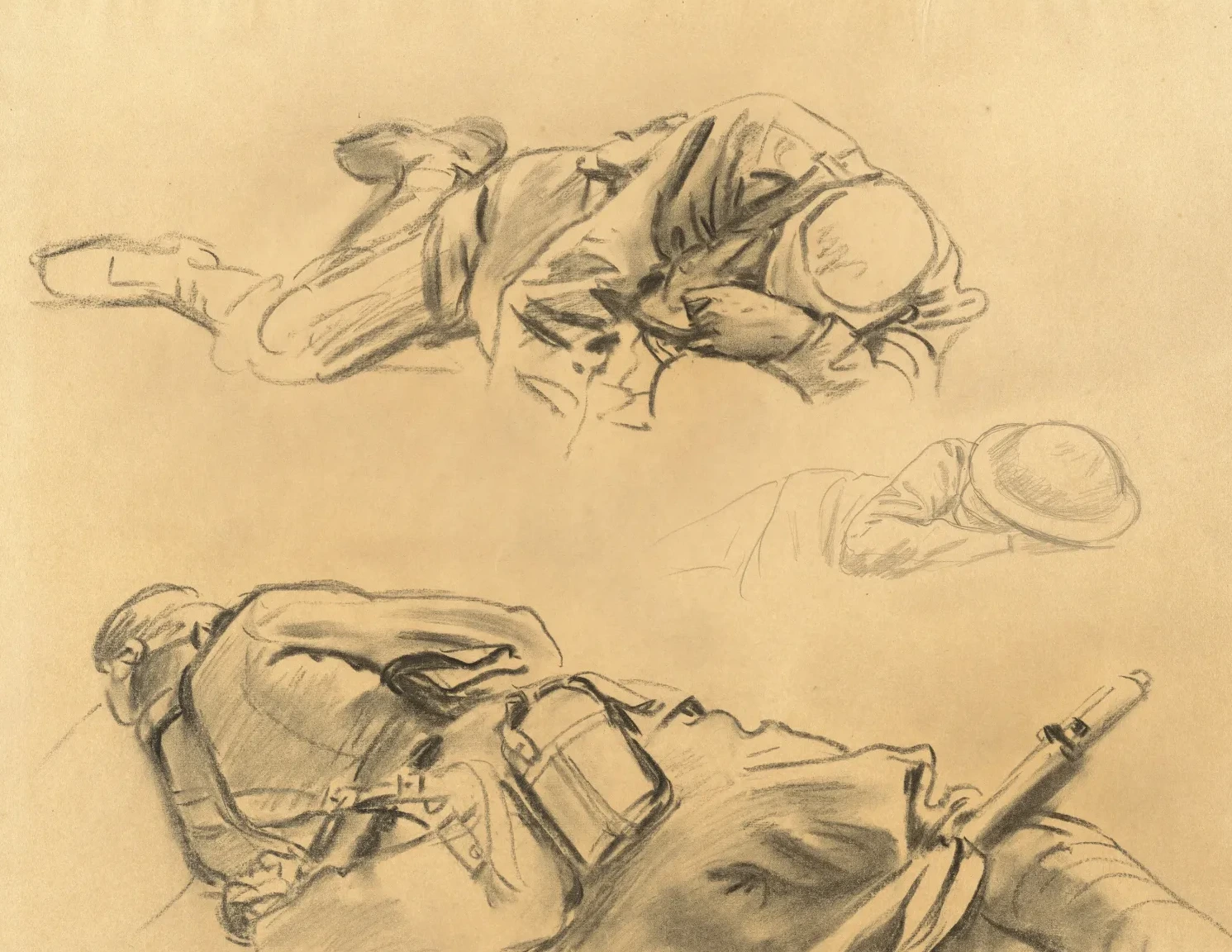 Studies for "Gassed", John Singer Sargent
