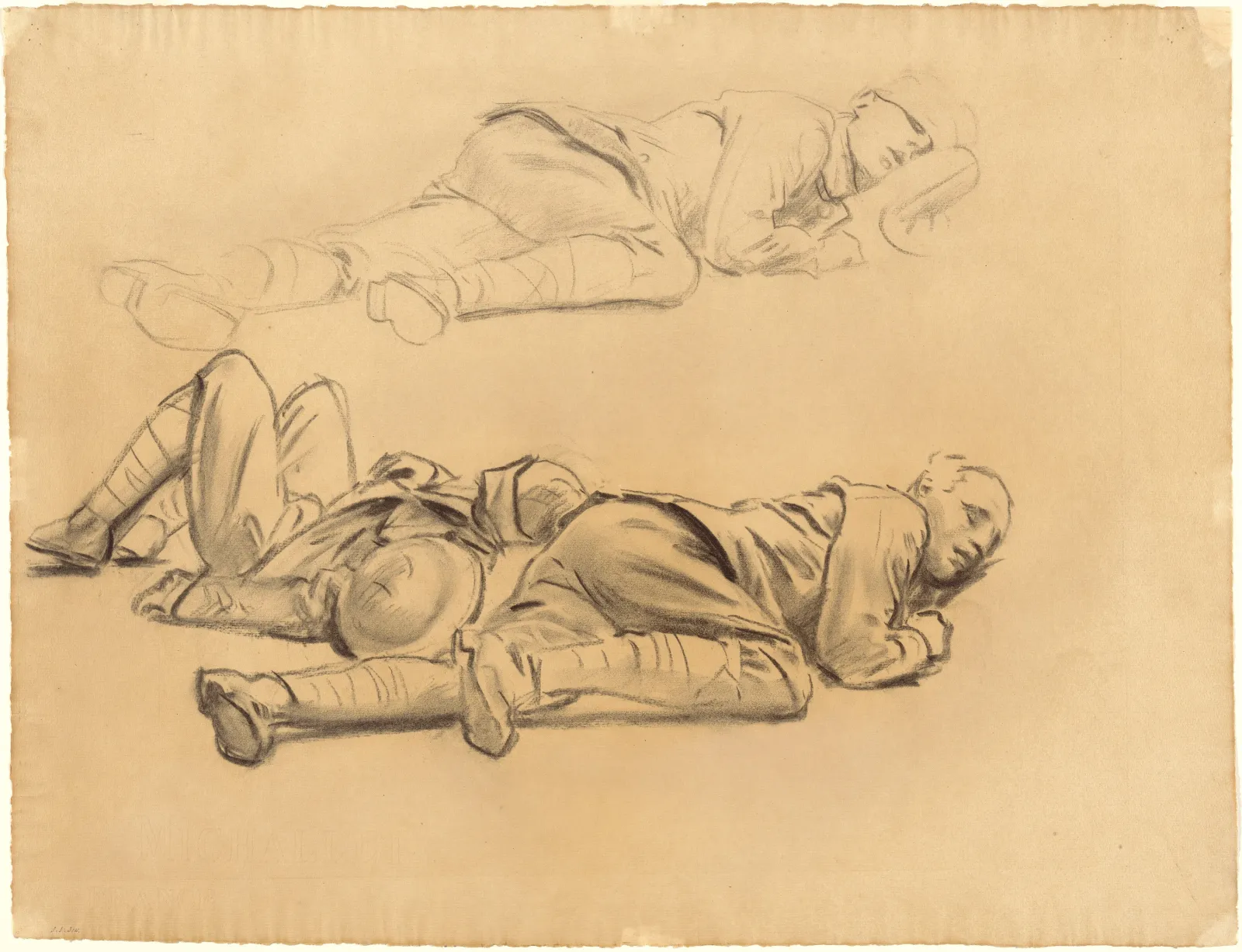 Studies for "Gassed", John Singer Sargent