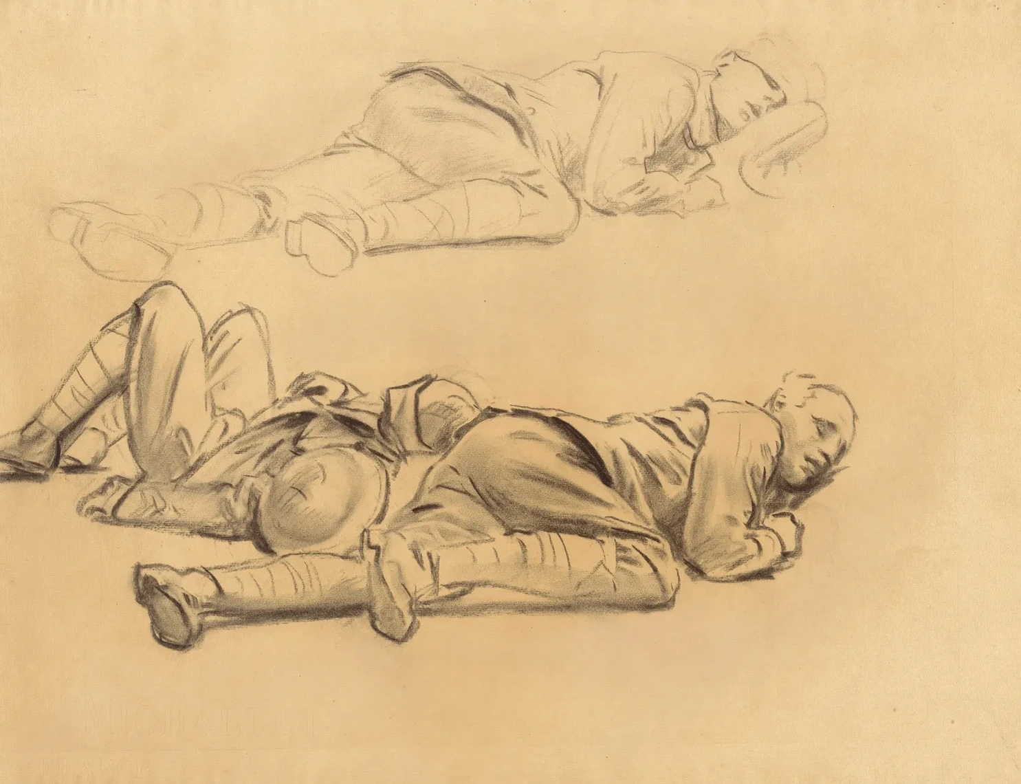 Studies for "Gassed", John Singer Sargent