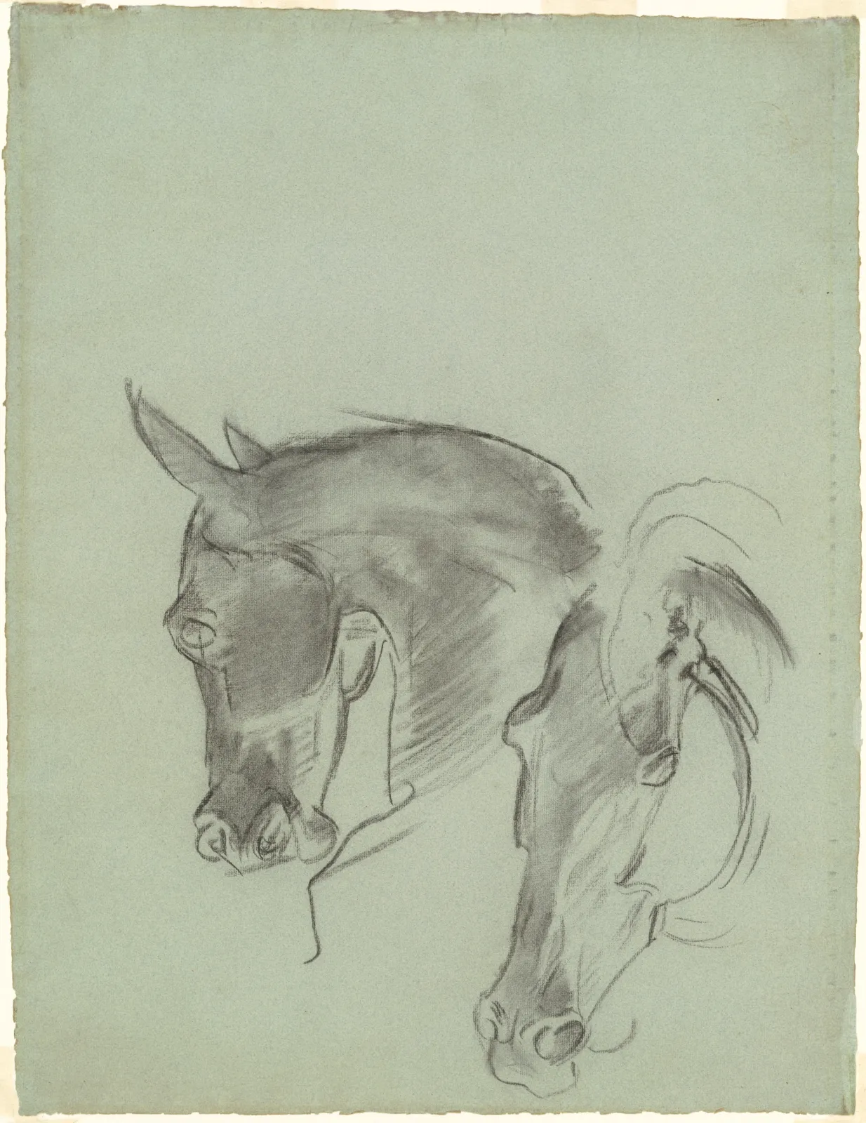 Studies for "The Fall of Gog and Magog", John Singer Sargent