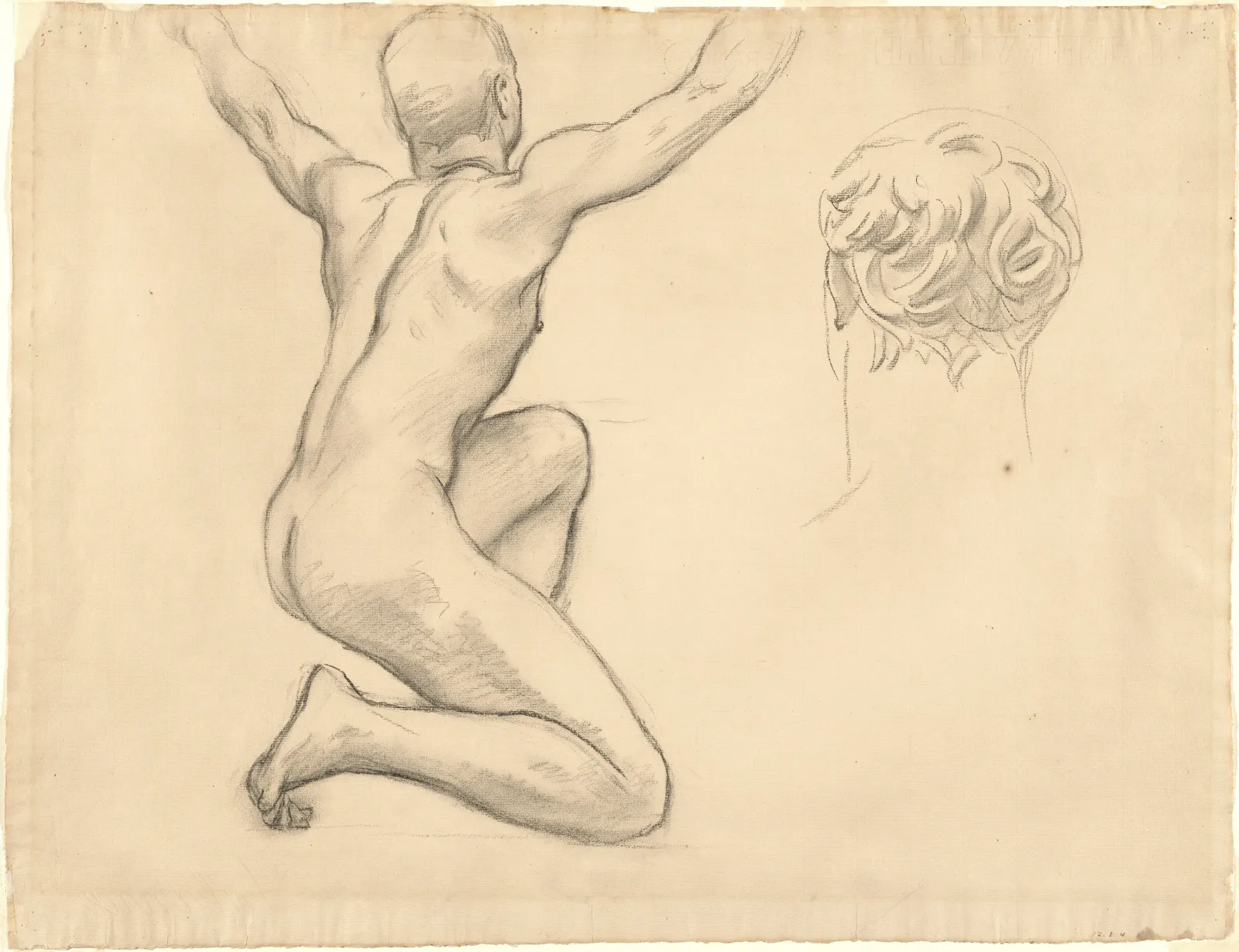 Studies for "The Unveiling of Truth", John Singer Sargent