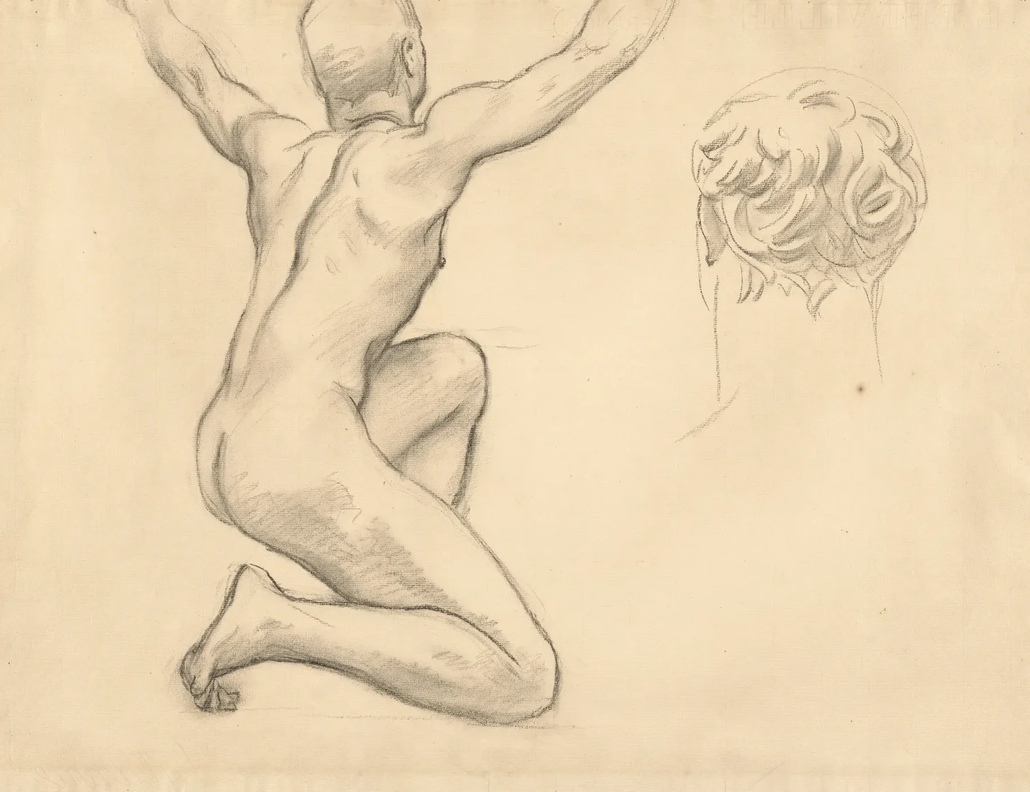 Studies for "The Unveiling of Truth", John Singer Sargent