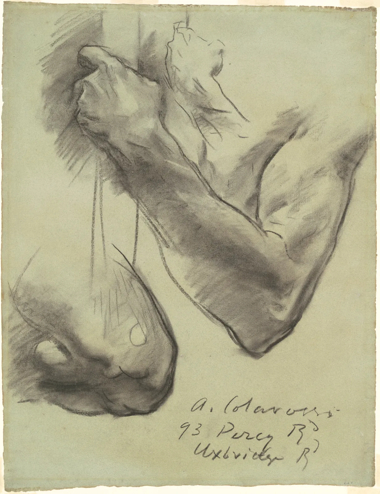 Studies for "Triumph of Religion", John Singer Sargent
