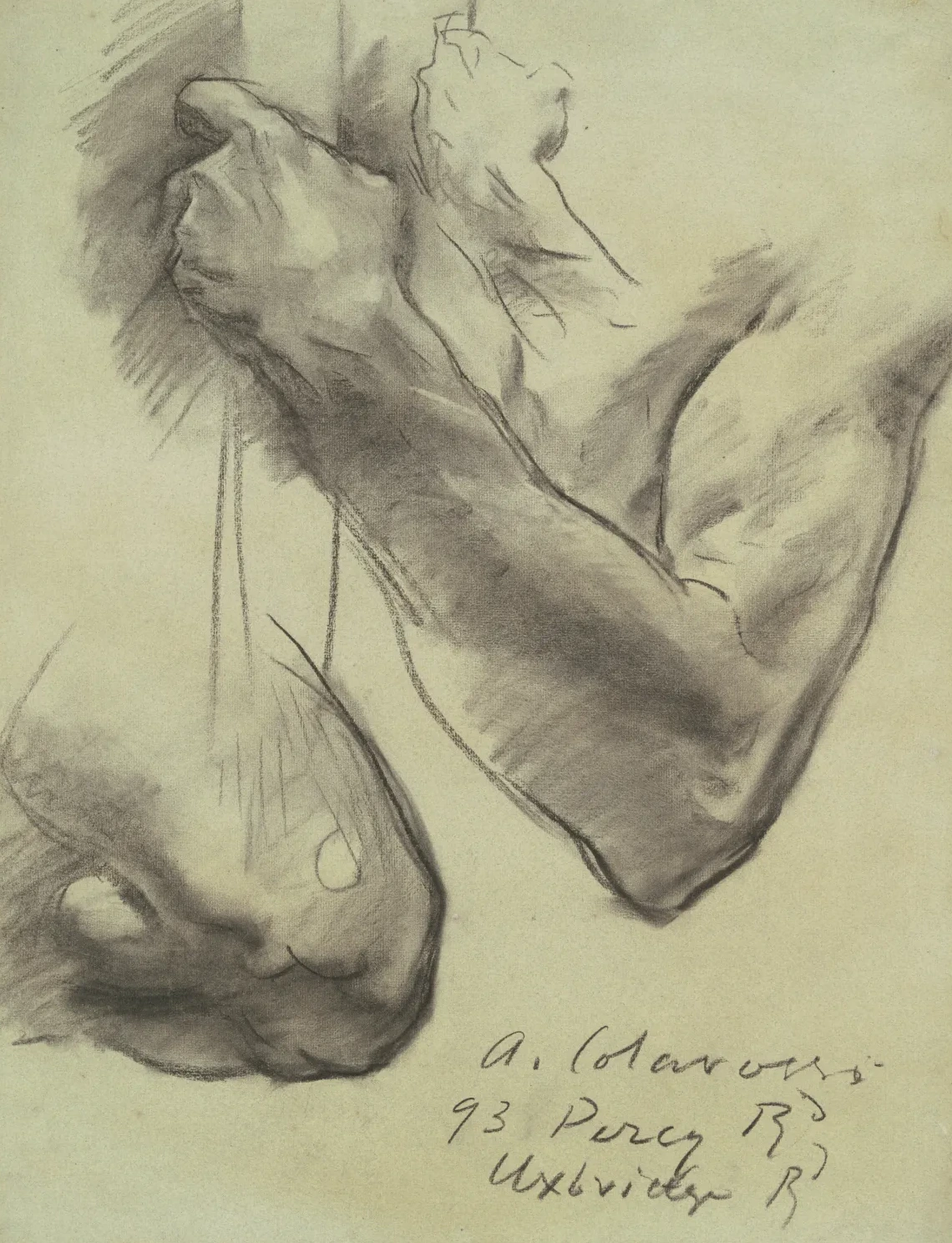 Studies for "Triumph of Religion", John Singer Sargent