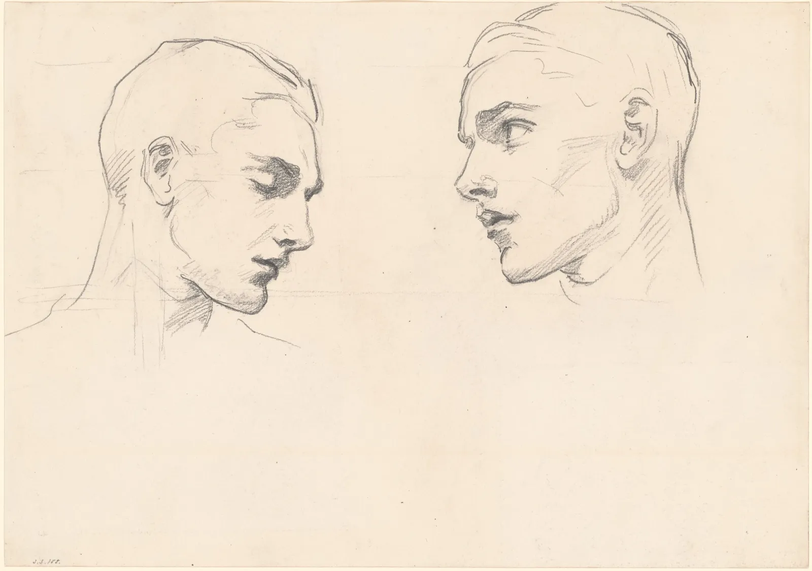 Studies of a Man's Head, John Singer Sargent